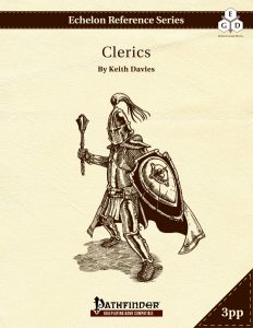 Echelon Reference Series: Cleric (3pp+PRD) cover