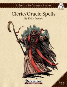 Echelon Reference Series: Cleric Spells cover