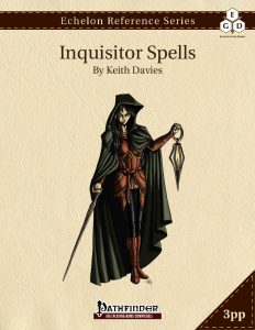 Echelon Reference Series: Inquisitor Spells cover