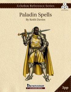 Echelon Reference Series: Paladin Spells cover