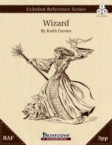 Echelon Reference Series: Wizard (3pp+PRD, RAF) cover